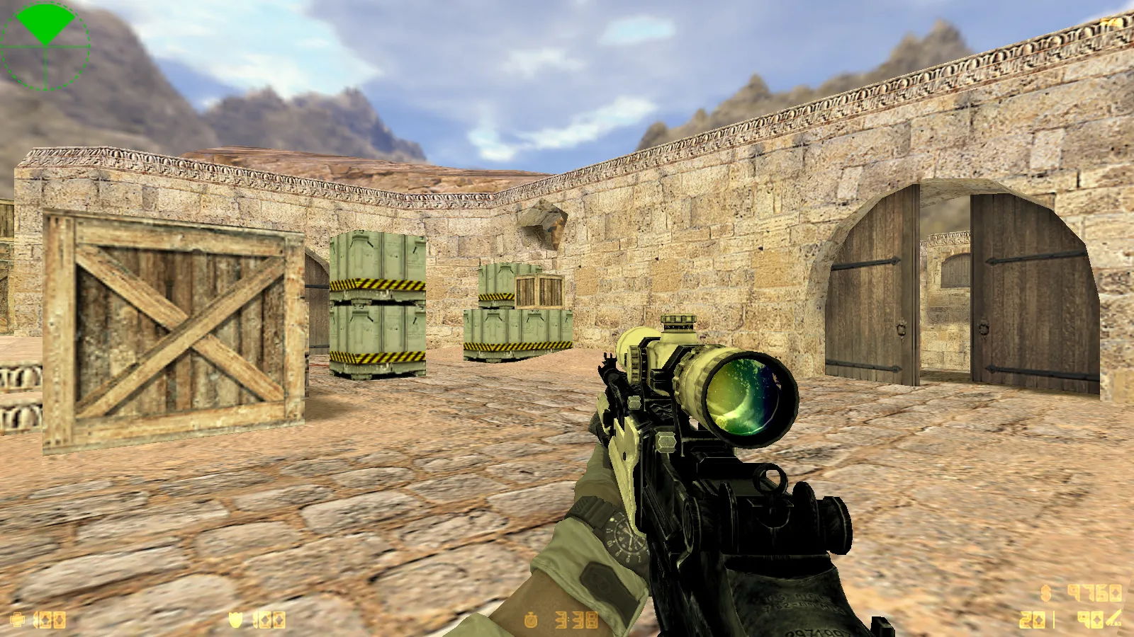 Скриншот  CS 1.6 Battery: сборка с 8 апгрейдами, v_/p_/w_ оружием, звуками, графикой меню и чистым конфигом