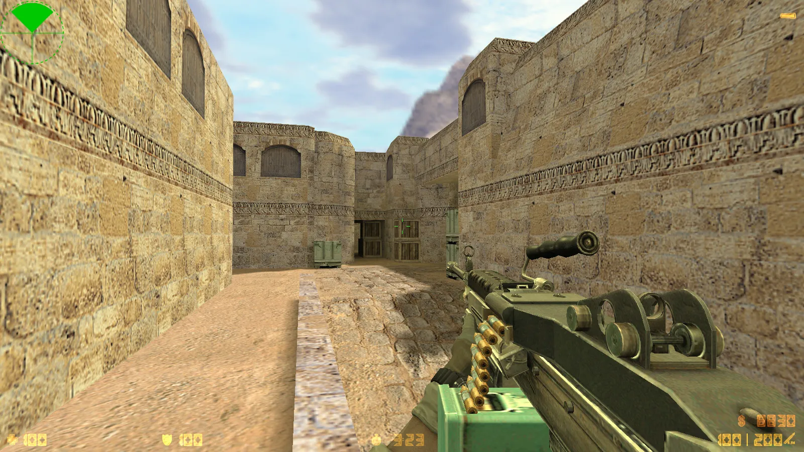 Скриншот  CS 1.6 Battery: сборка с 8 апгрейдами, v_/p_/w_ оружием, звуками, графикой меню и чистым конфигом