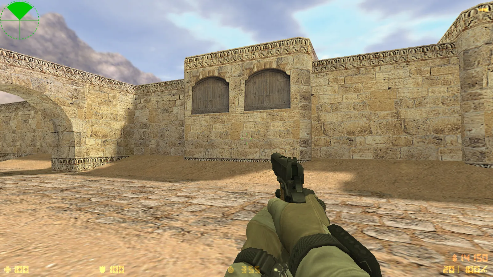 Скриншот  CS 1.6 Battery: сборка с 8 апгрейдами, v_/p_/w_ оружием, звуками, графикой меню и чистым конфигом