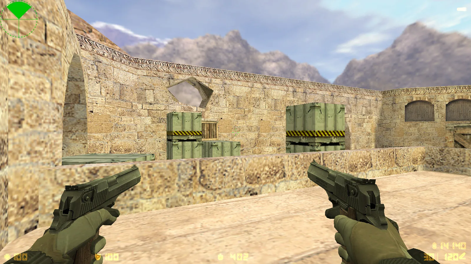 Скриншот  CS 1.6 Battery: сборка с 8 апгрейдами, v_/p_/w_ оружием, звуками, графикой меню и чистым конфигом