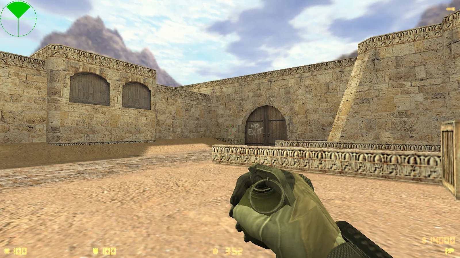 Скриншот  CS 1.6 Battery: сборка с 8 апгрейдами, v_/p_/w_ оружием, звуками, графикой меню и чистым конфигом