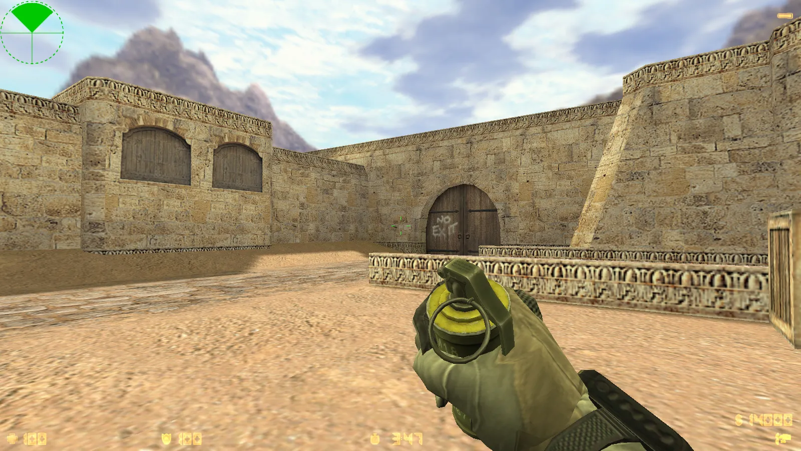 Скриншот  CS 1.6 Battery: сборка с 8 апгрейдами, v_/p_/w_ оружием, звуками, графикой меню и чистым конфигом