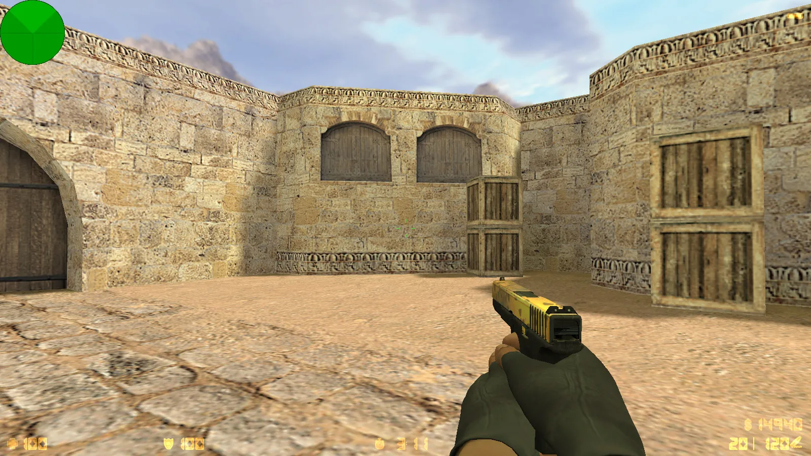 Скриншот  CS 1.6 от Bavzee: блогерская сборка с 8 апгрейдами, скинами, музыкой и оптимизированным конфигом