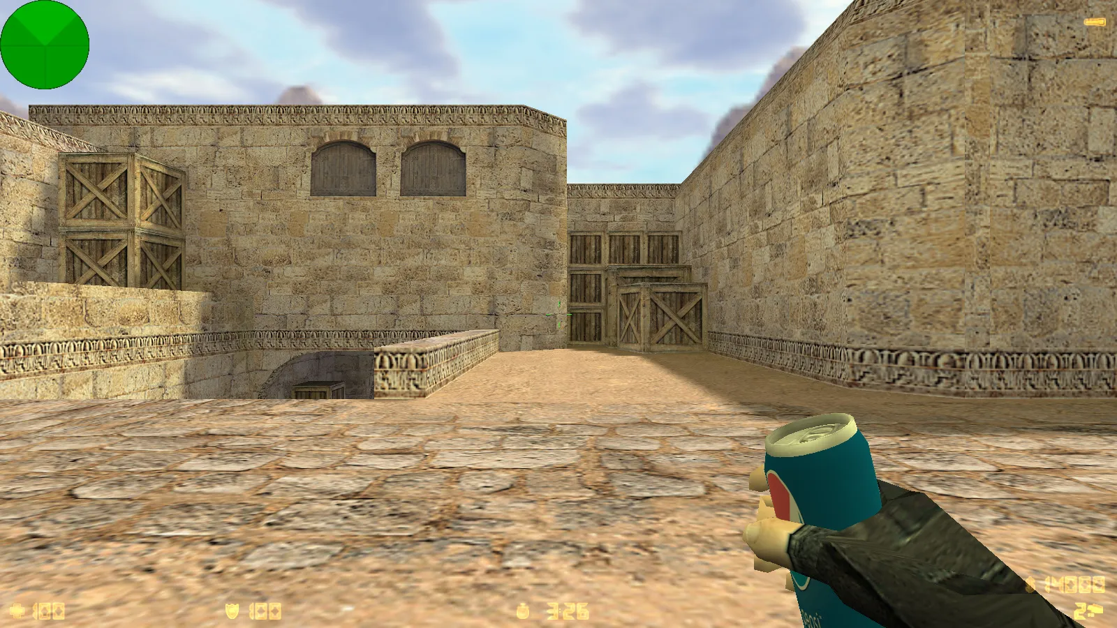 Скриншот  CS 1.6 от Bavzee: блогерская сборка с 8 апгрейдами, скинами, музыкой и оптимизированным конфигом