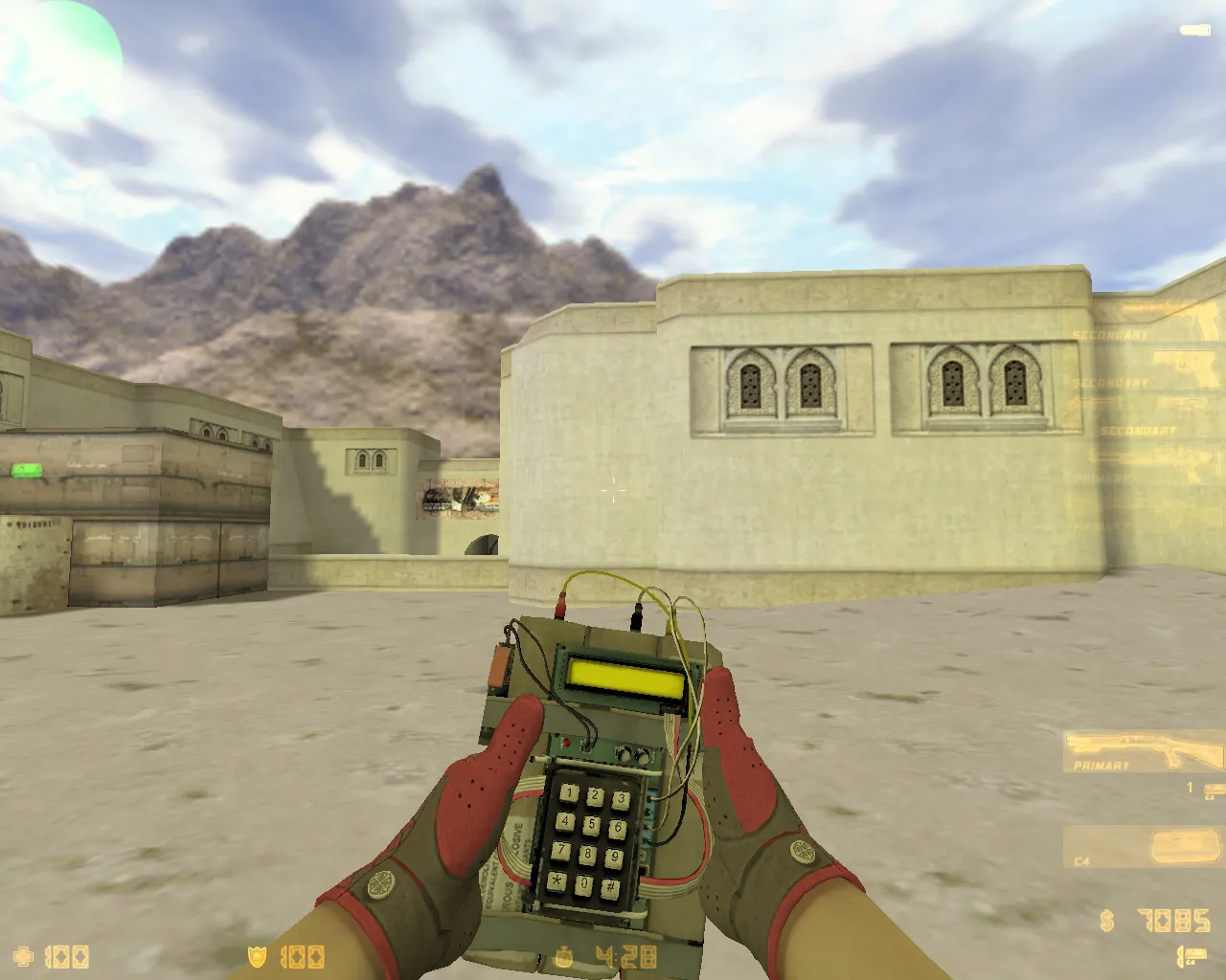 Скриншот  CS 1.6 Black Meat: 27 скинов, темное меню, графика и звуки, оптимизированный config.cfg для FPS