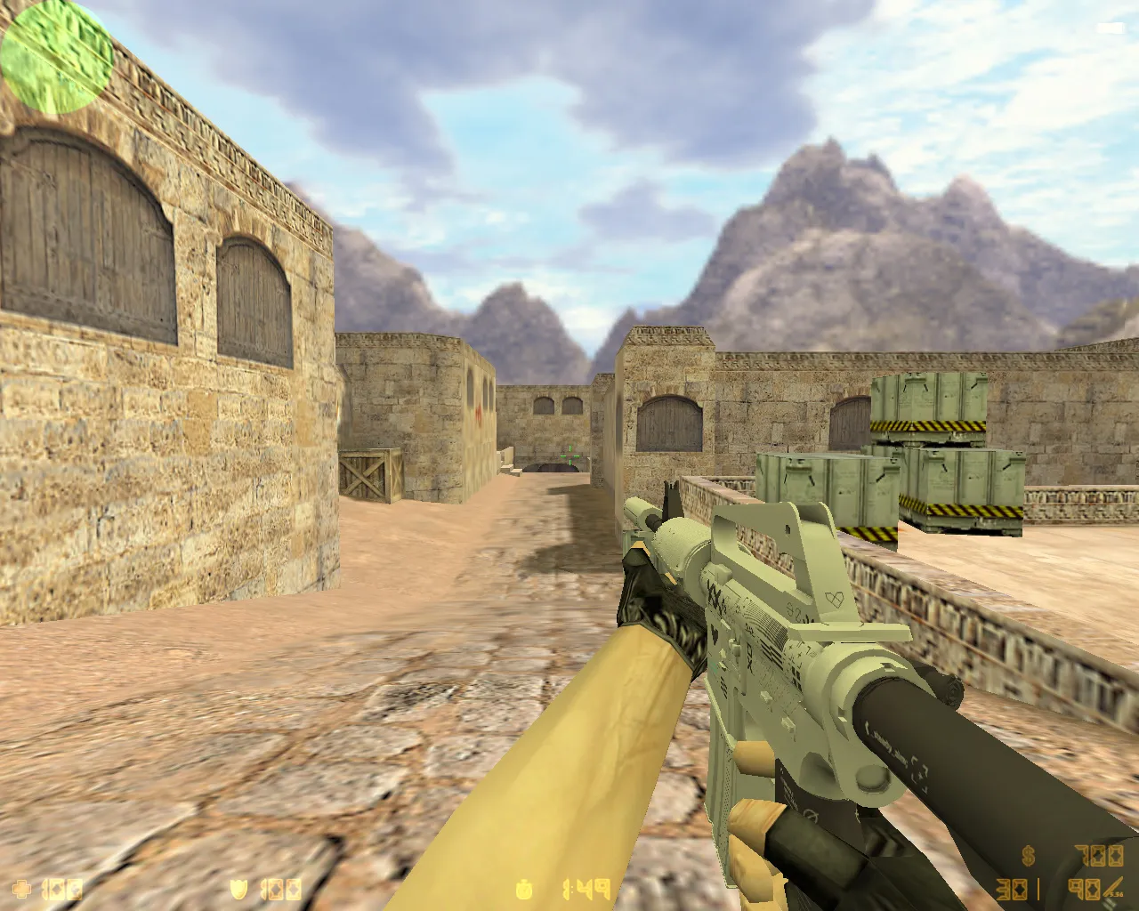 Скриншот  CS 1.6 «Сломанный клык» — сборка с 26 скинами, темной темой, новыми звуками и оптимизированным конфигом