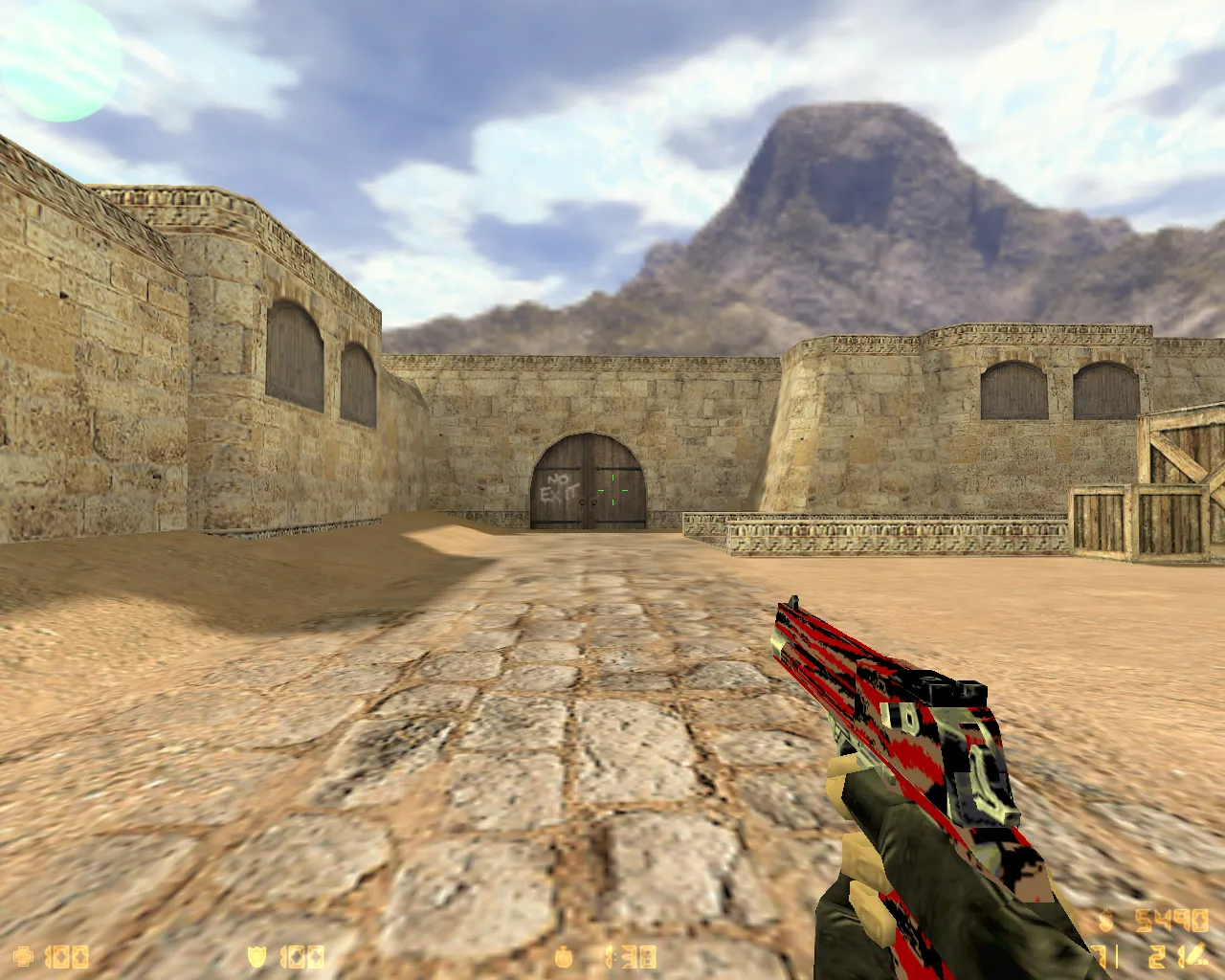 Скриншот  CS 1.6 от ByProSTi: блогерская сборка с 18 скинами, темной темой меню и оптимизированным конфигом