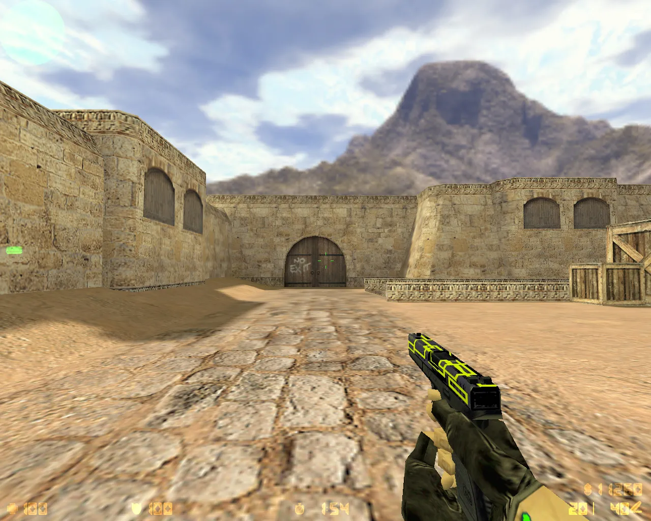 Скриншот  CS 1.6 от ByProSTi: блогерская сборка с 18 скинами, темной темой меню и оптимизированным конфигом