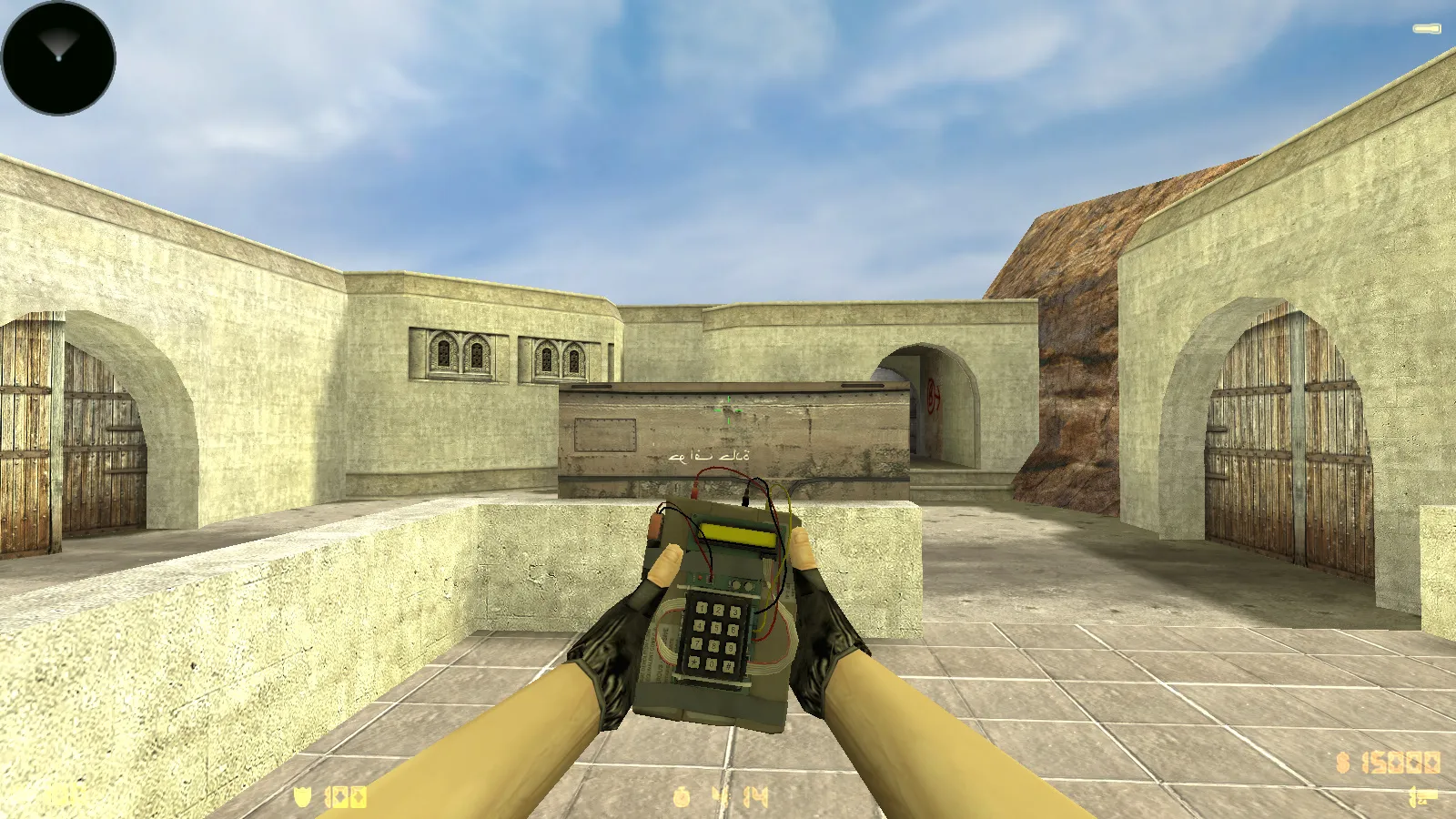 Скриншот  CS 1.6 CS:GO Mod: сборка с моделями v_/p_/w_, осмотром F, скинами и стабильным FPS