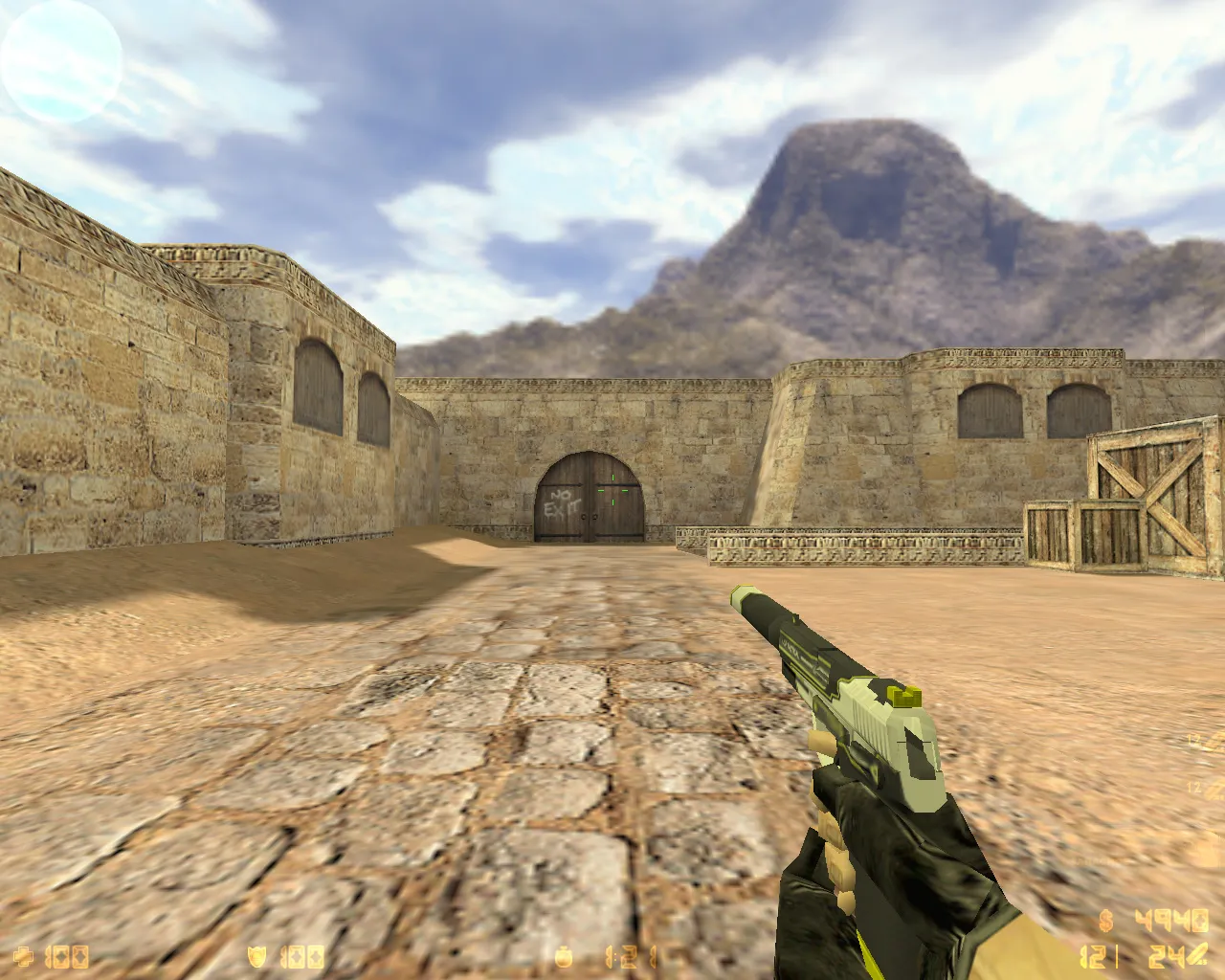 Скриншот  CS 1.6 CSL Edition: скины и графика, темная тема, красно-синие модели, оптимизированный конфиг и стабильный запуск