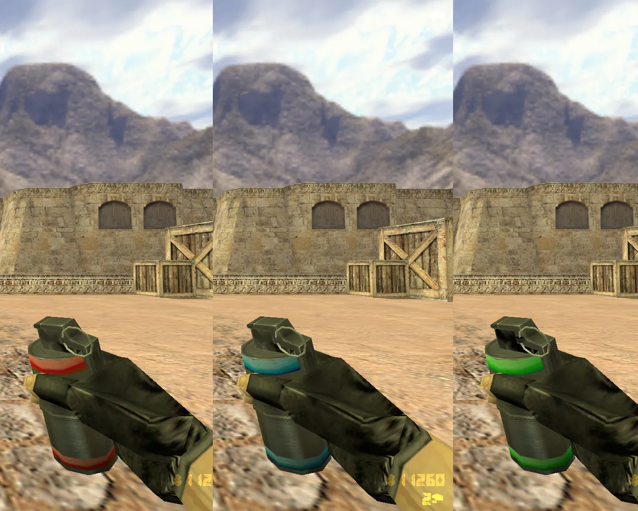 Скриншот  CS 1.6 CSL Edition: скины и графика, темная тема, красно-синие модели, оптимизированный конфиг и стабильный запуск