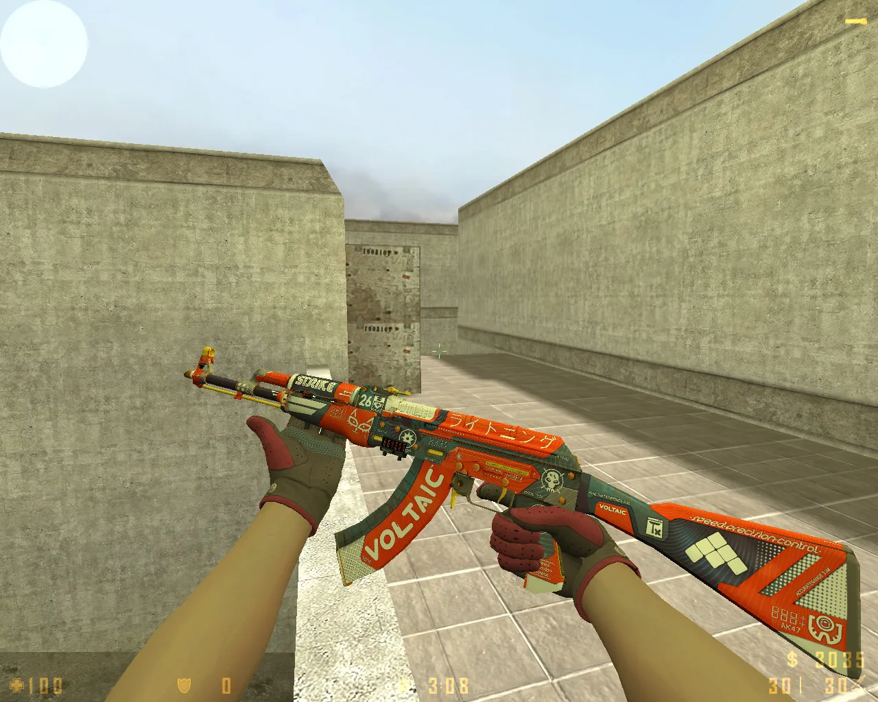 Скриншот  CS 1.6 Calibrated: скины, графика, темная тема меню и оптимизированный config.cfg