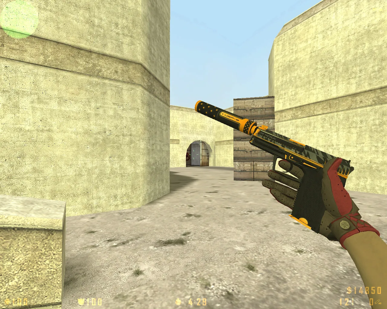 Скриншот  CS 1.6 Calibrated: скины, графика, темная тема меню и оптимизированный config.cfg