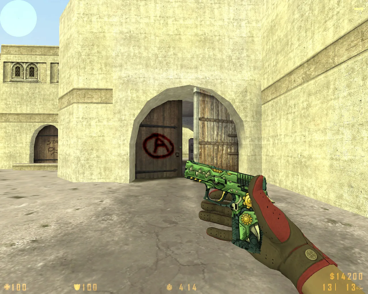 Скриншот  CS 1.6 Calibrated: скины, графика, темная тема меню и оптимизированный config.cfg