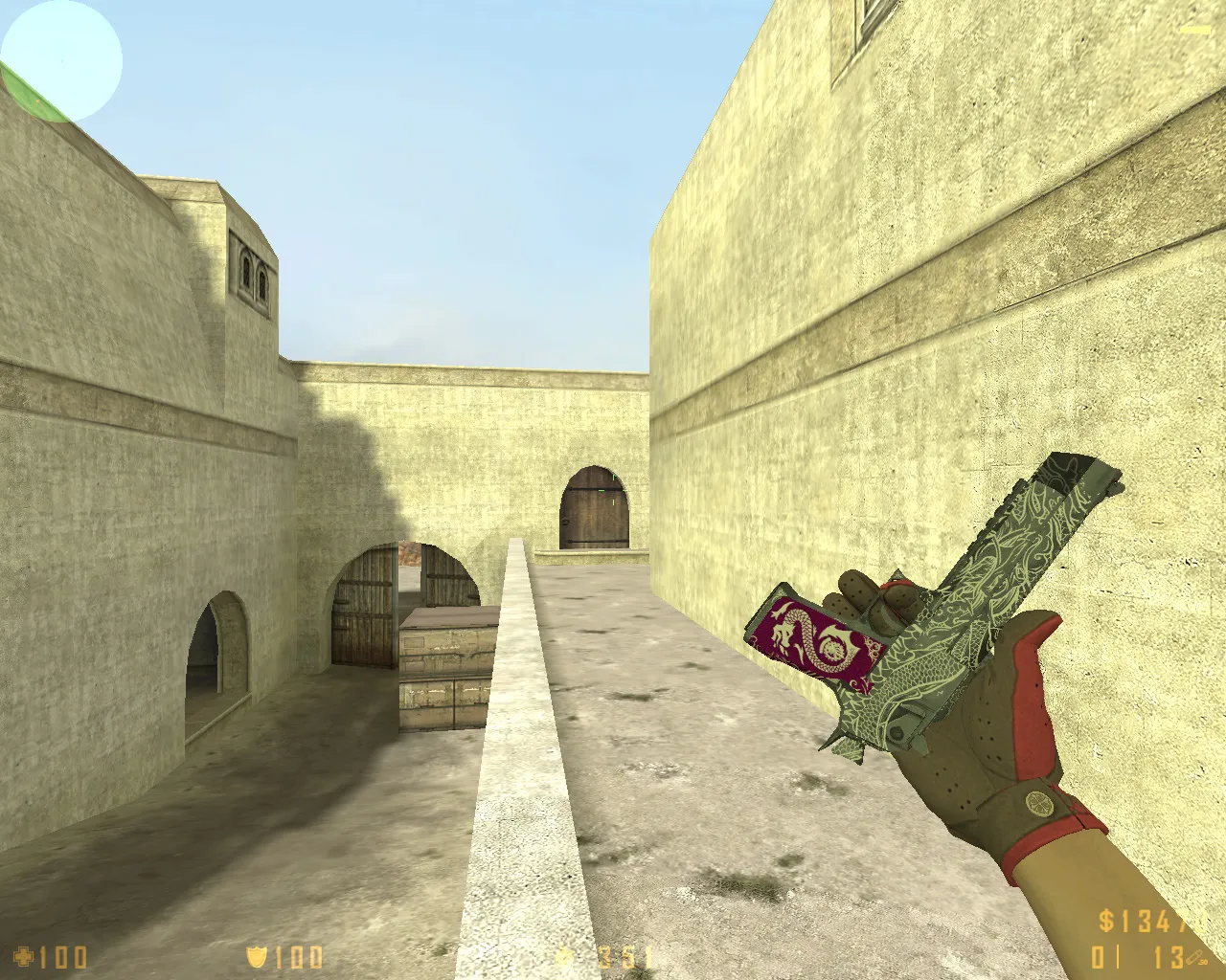 Скриншот  CS 1.6 Calibrated: скины, графика, темная тема меню и оптимизированный config.cfg