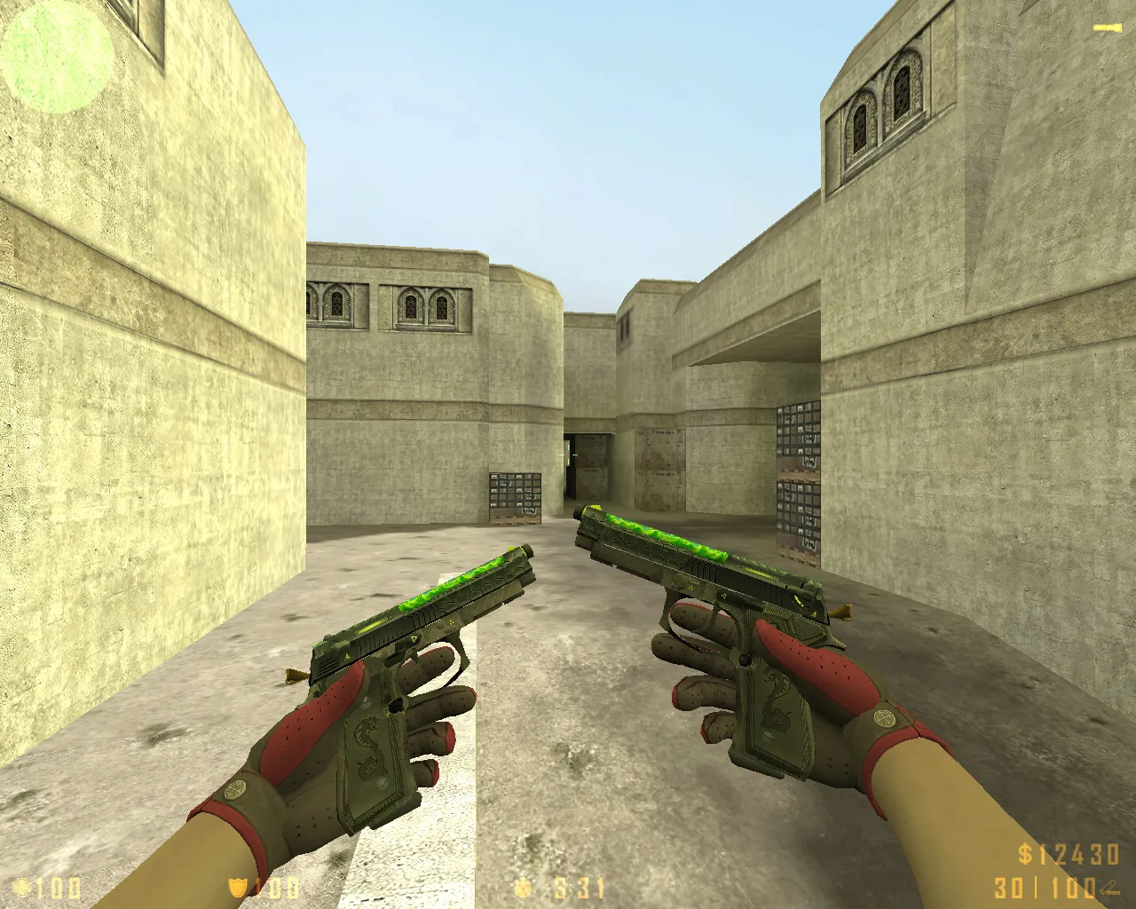 Скриншот  CS 1.6 Calibrated: скины, графика, темная тема меню и оптимизированный config.cfg