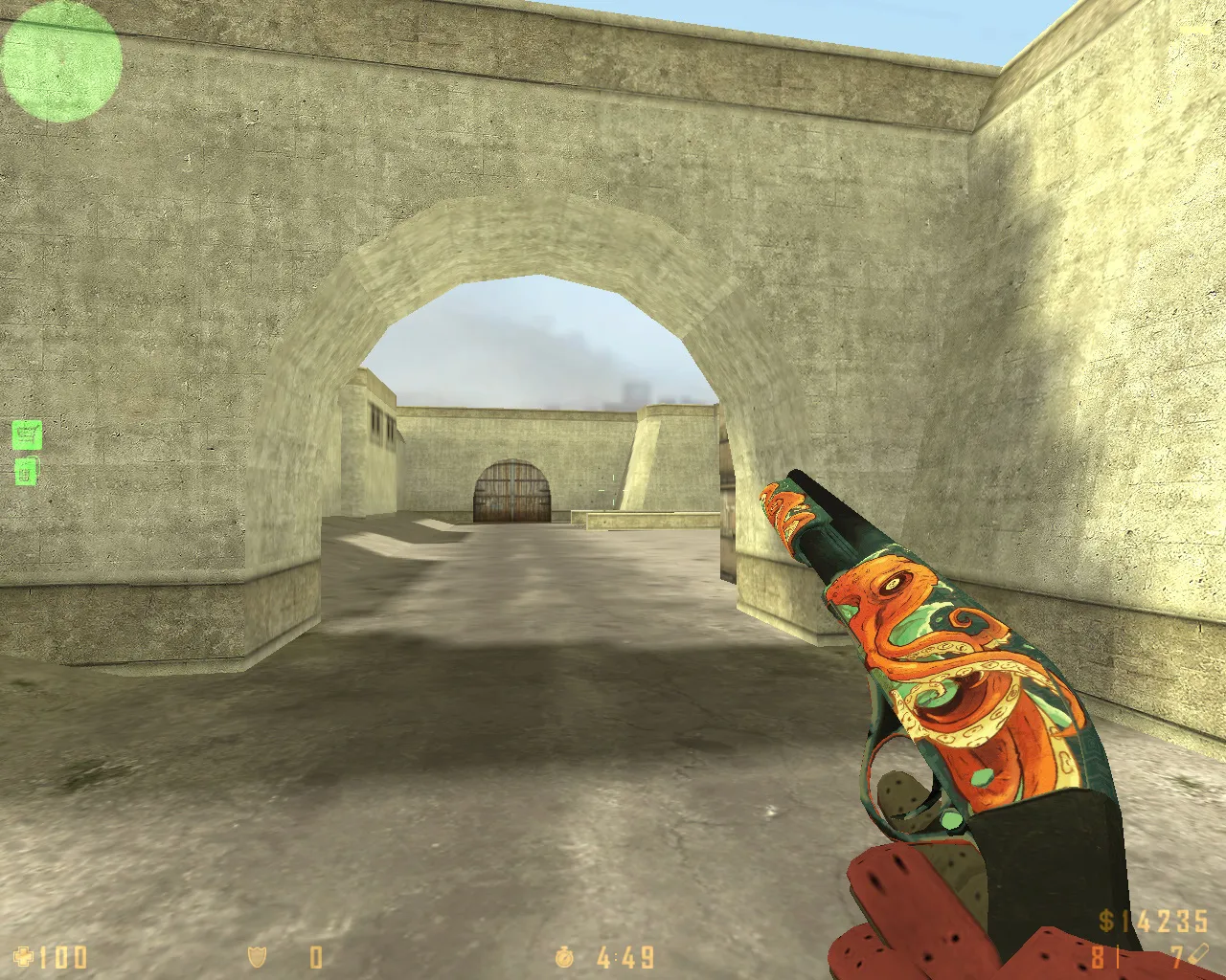 Скриншот  CS 1.6 Calibrated: скины, графика, темная тема меню и оптимизированный config.cfg