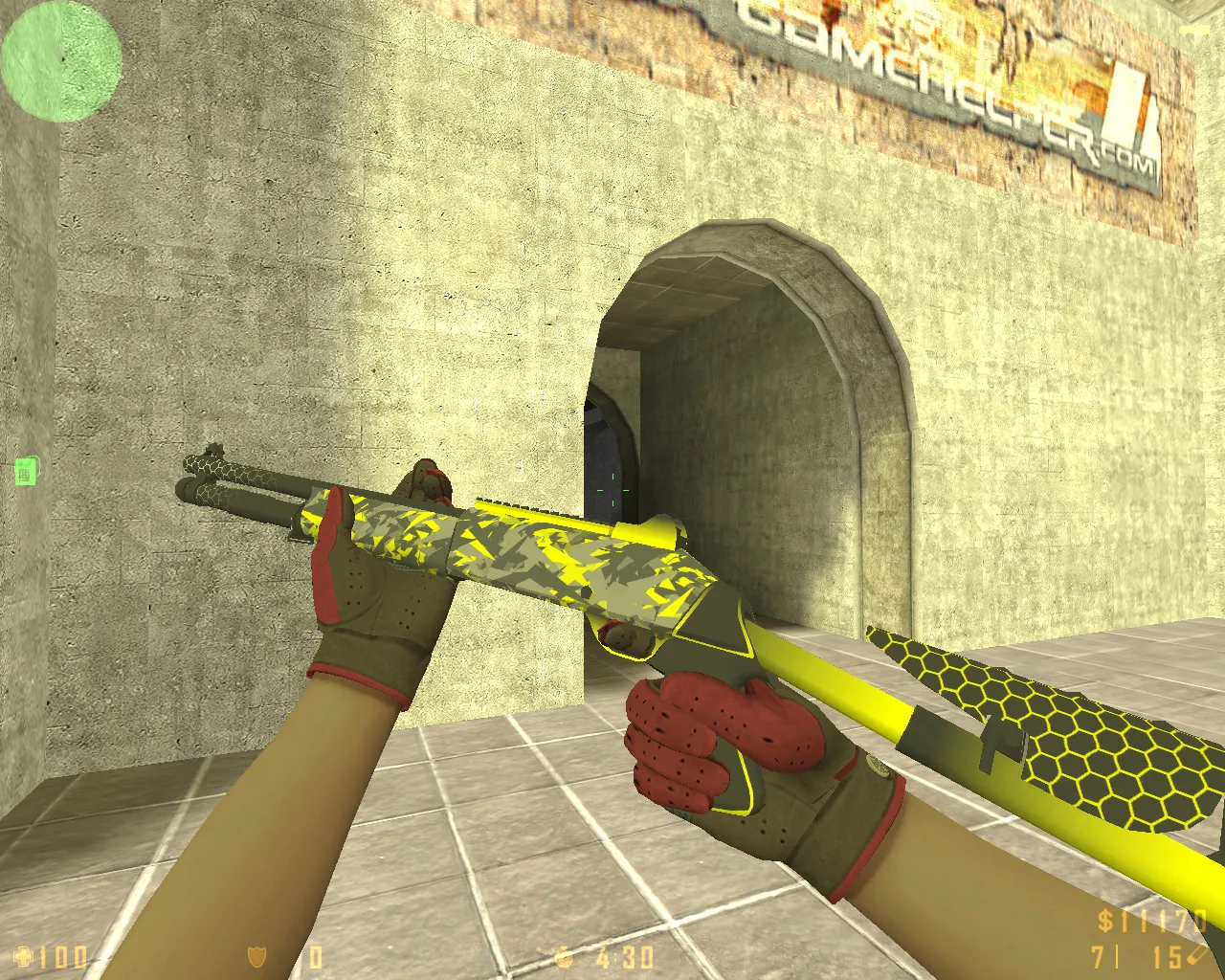 Скриншот  CS 1.6 Calibrated: скины, графика, темная тема меню и оптимизированный config.cfg