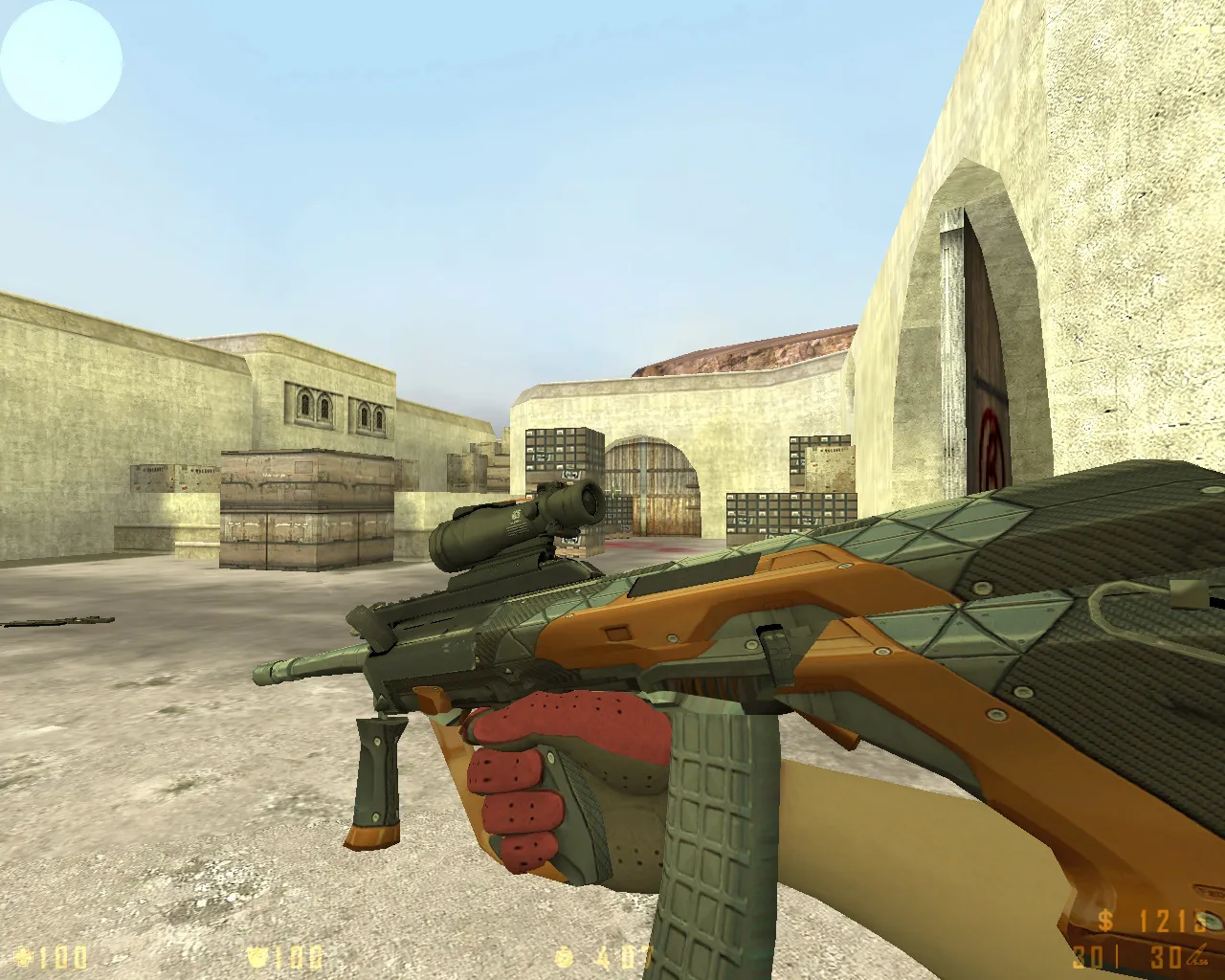 Скриншот  CS 1.6 Calibrated: скины, графика, темная тема меню и оптимизированный config.cfg