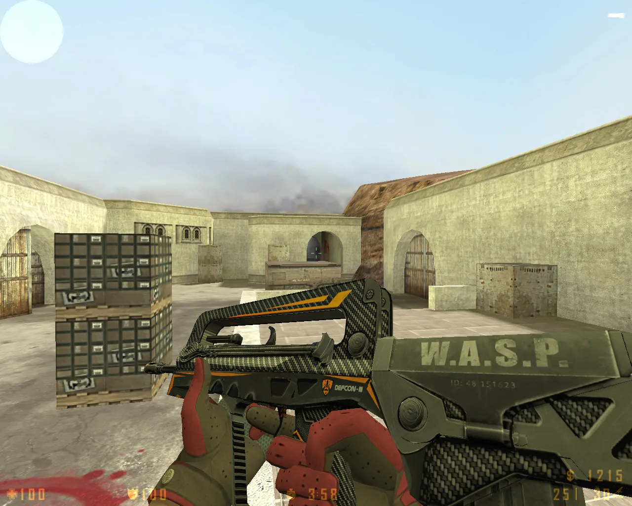 Скриншот  CS 1.6 Calibrated: скины, графика, темная тема меню и оптимизированный config.cfg