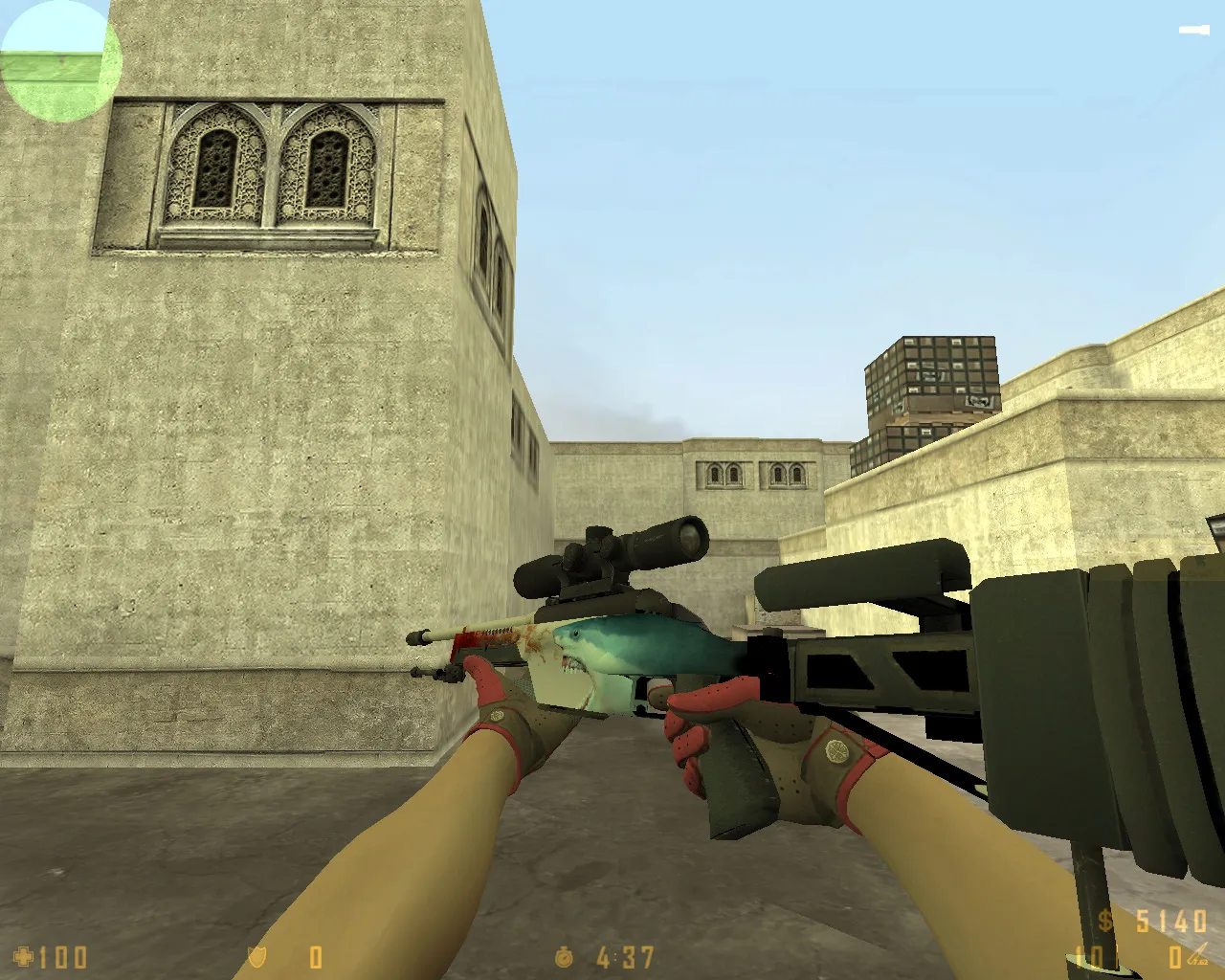 Скриншот  CS 1.6 Calibrated: скины, графика, темная тема меню и оптимизированный config.cfg