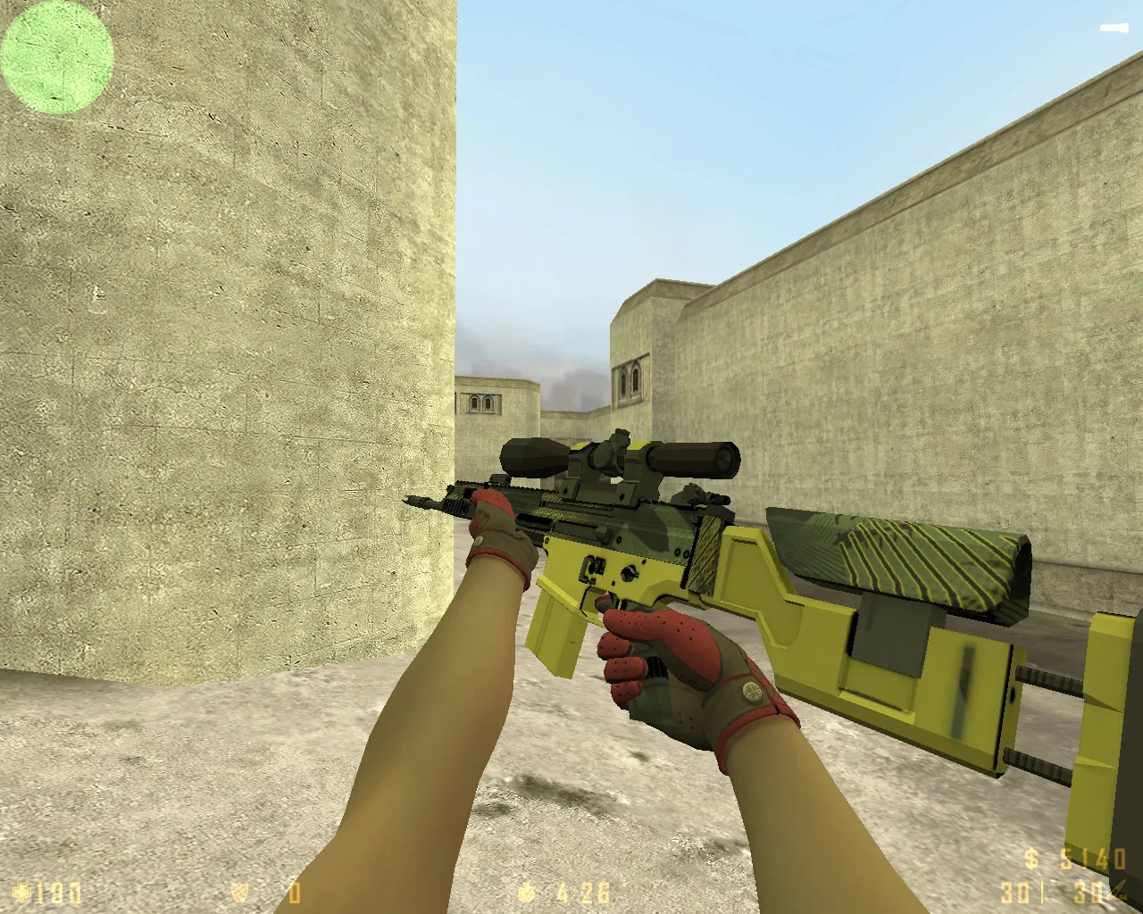 Скриншот  CS 1.6 Calibrated: скины, графика, темная тема меню и оптимизированный config.cfg