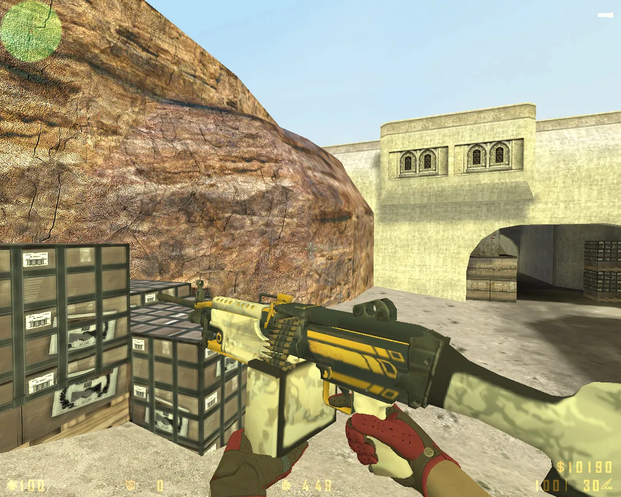 Скриншот  CS 1.6 Calibrated: скины, графика, темная тема меню и оптимизированный config.cfg