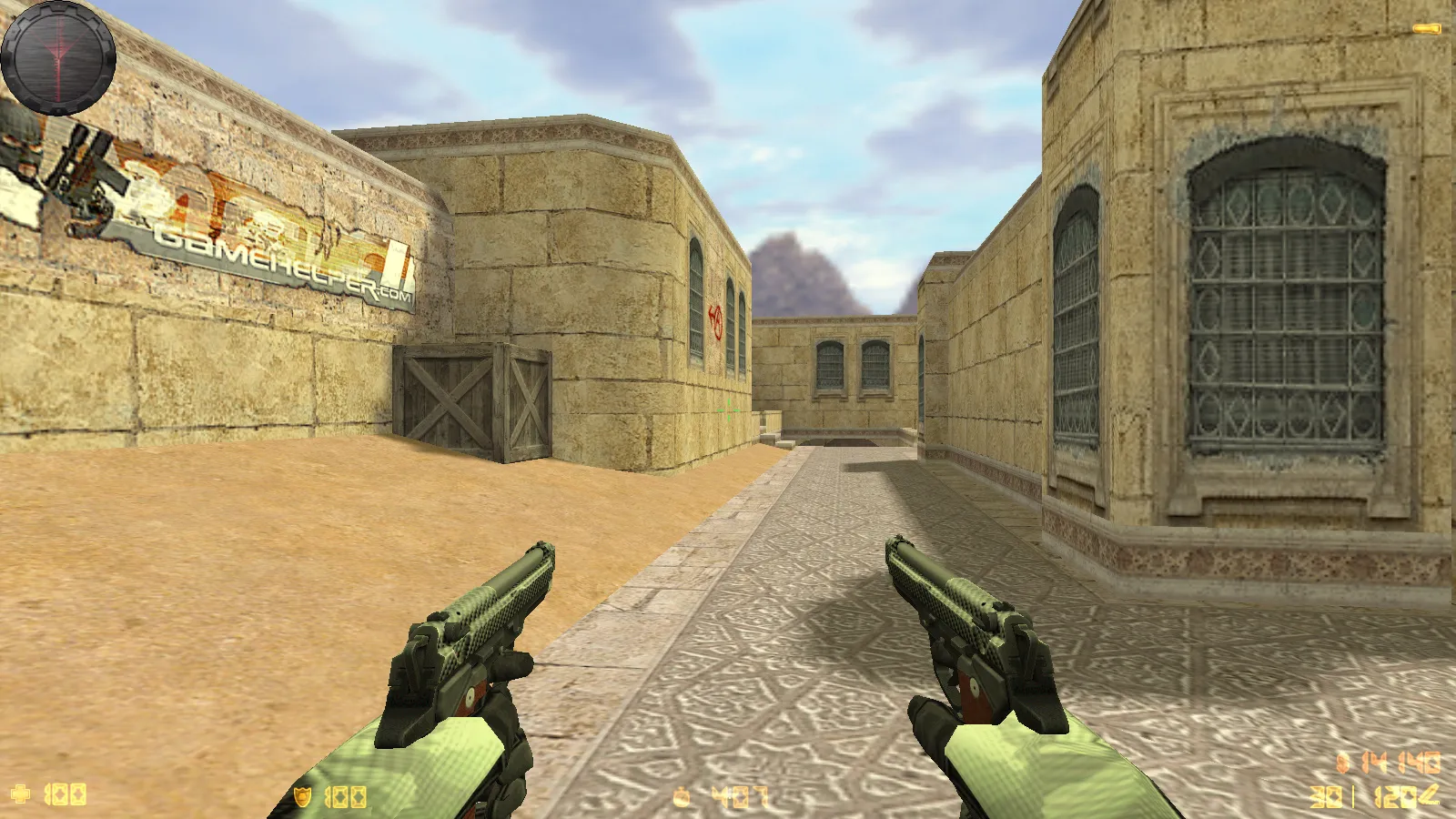 Скриншот  CS 1.6 Карбон: сборка с 9 апгрейдами, карбоновые скины, серое меню, обновленные звуки и музыка, прицел, радар