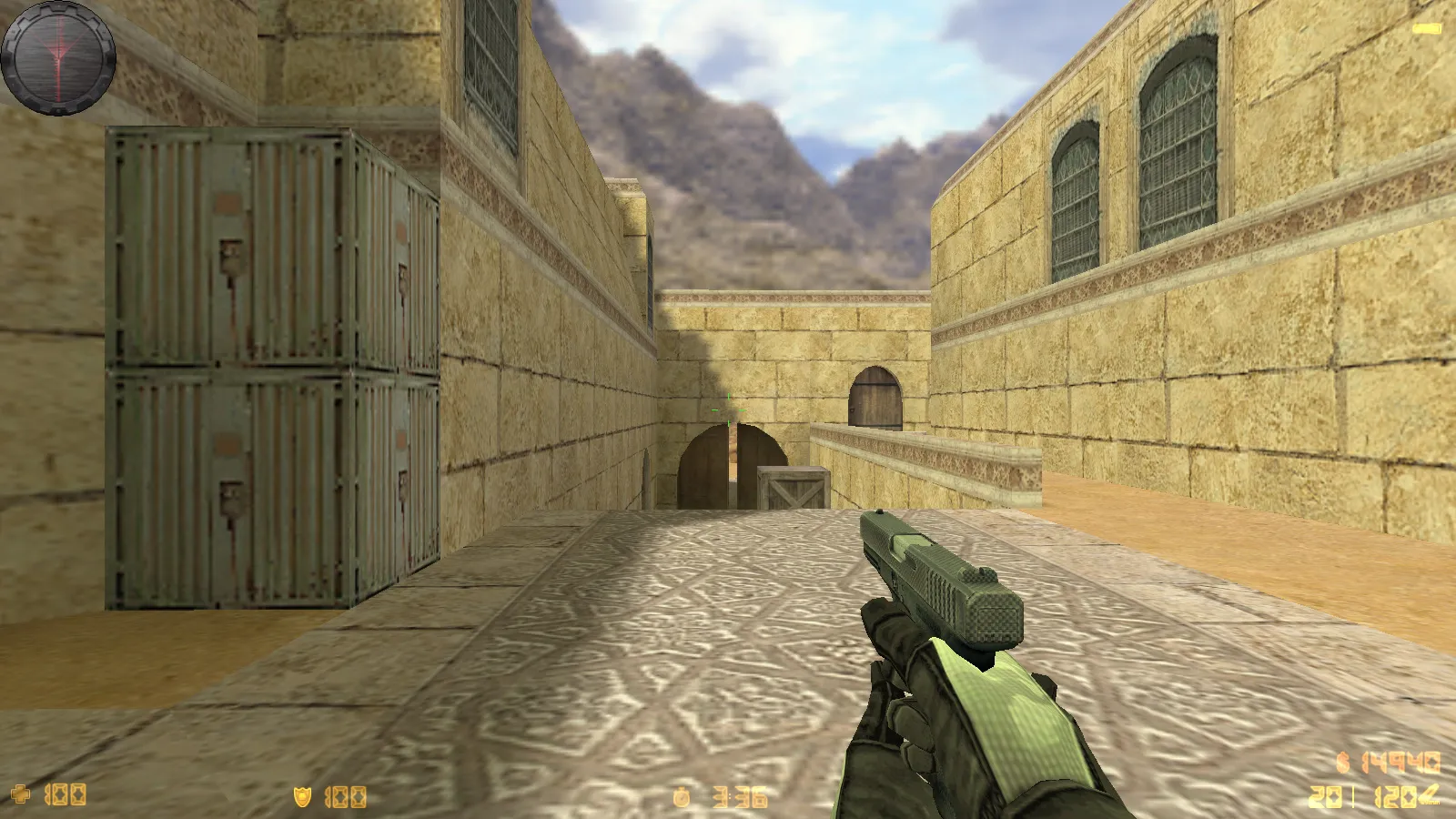 Скриншот  CS 1.6 Карбон: сборка с 9 апгрейдами, карбоновые скины, серое меню, обновленные звуки и музыка, прицел, радар