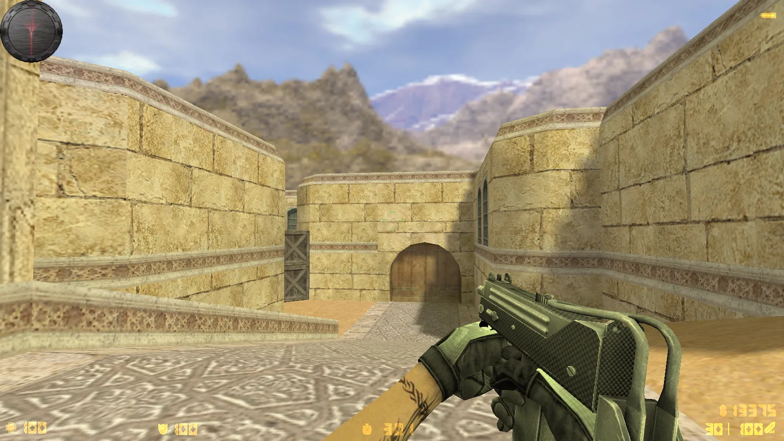 Скриншот  CS 1.6 Карбон: сборка с 9 апгрейдами, карбоновые скины, серое меню, обновленные звуки и музыка, прицел, радар