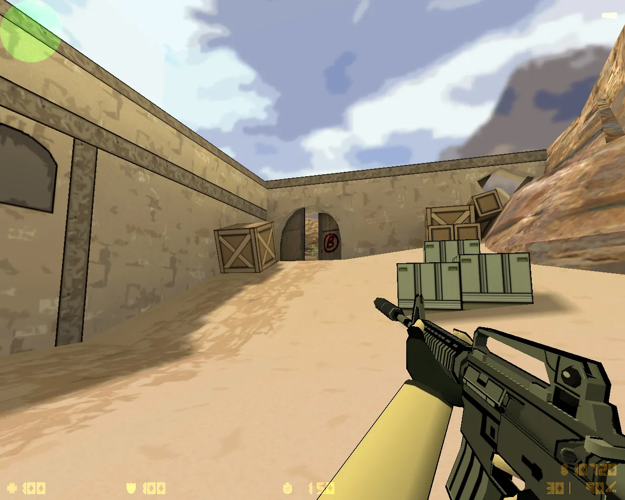 Скриншот  CS 1.6 Мультяшная: cel-shaded модели, графика и оптимизированный config.cfg для чистой игры