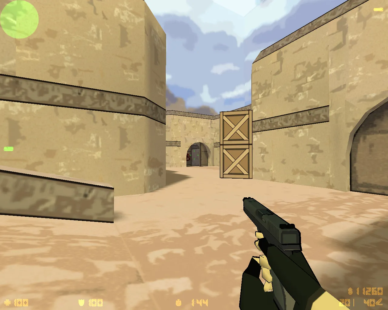 Скриншот  CS 1.6 Мультяшная: cel-shaded модели, графика и оптимизированный config.cfg для чистой игры