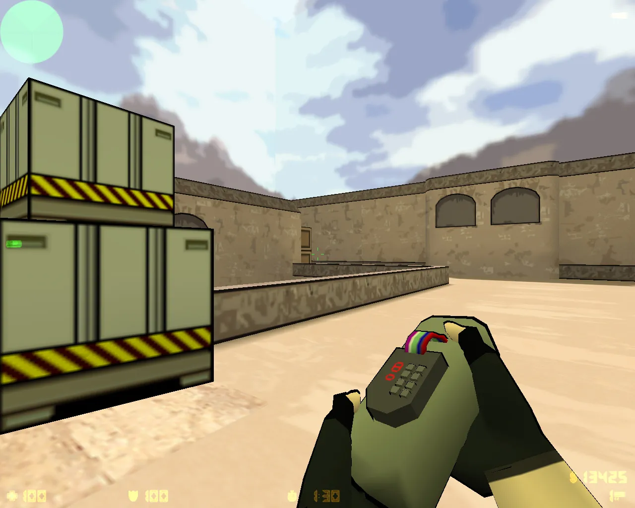 Скриншот  CS 1.6 Мультяшная: cel-shaded модели, графика и оптимизированный config.cfg для чистой игры