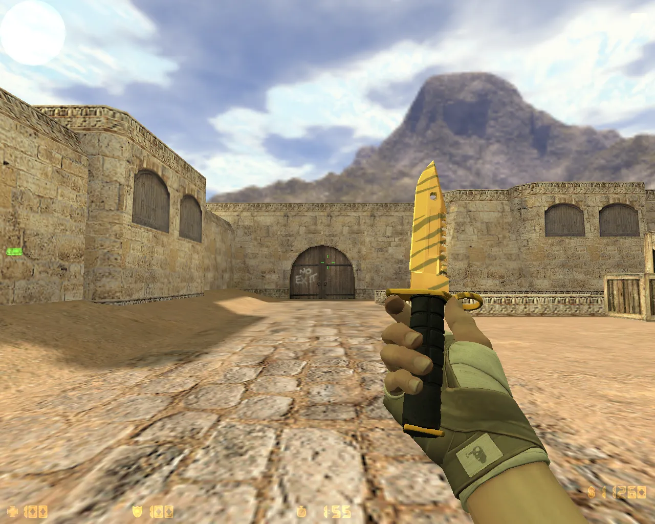 Скриншот CS 1.6 от Читана: блогерская сборка с 27 скинами, темной темой меню и оптимизированным конфигом