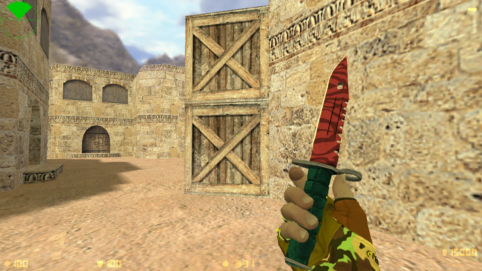 Скриншот CS 1.6 от 4elobrek: блогерская сборка с 9 нововведениями, 25 скинами, красно/синими моделями и оптимизированным конфигом