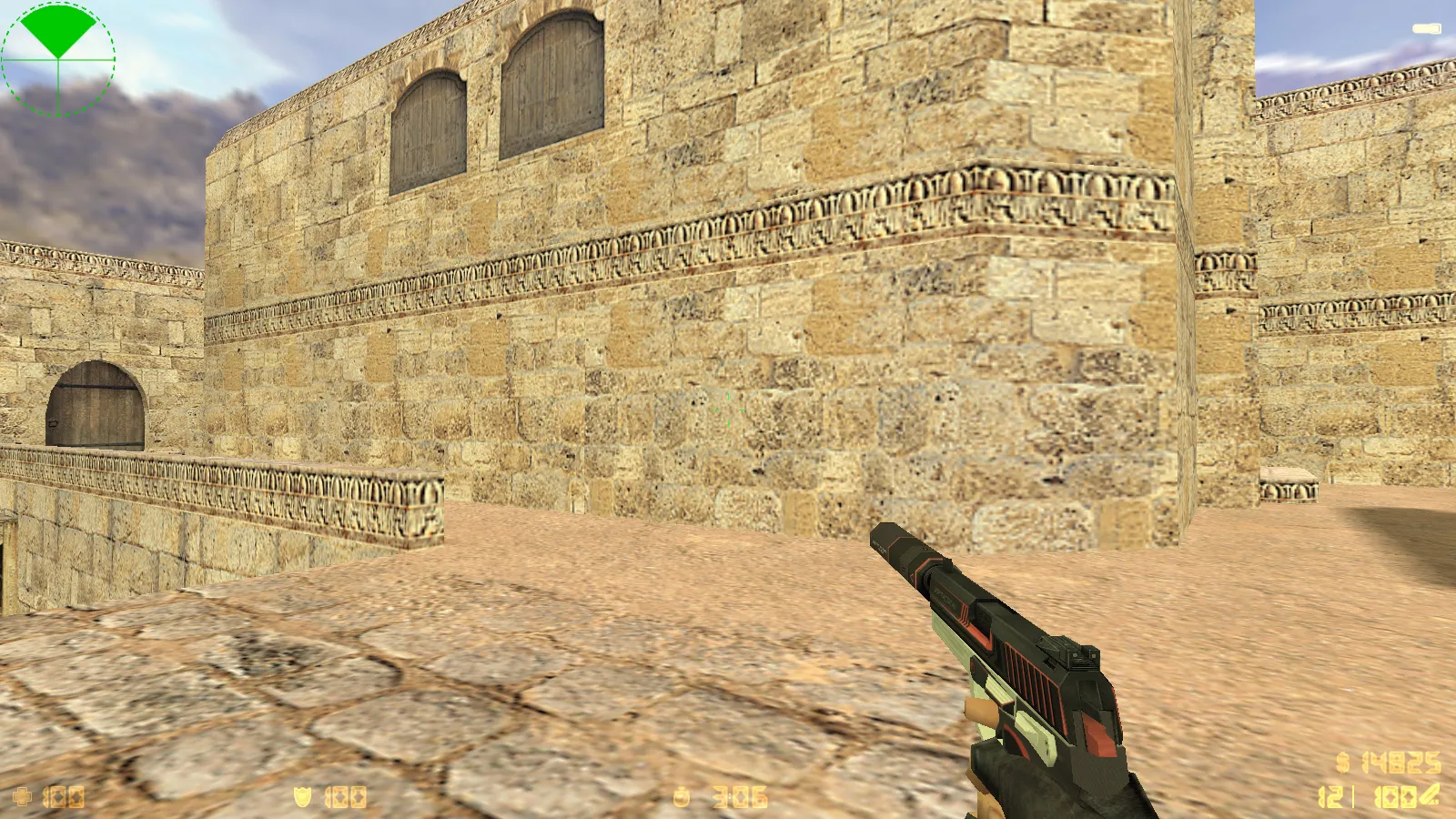 Скриншот  CS 1.6 от 4elobrek: блогерская сборка с 9 нововведениями, 25 скинами, красно/синими моделями и оптимизированным конфигом