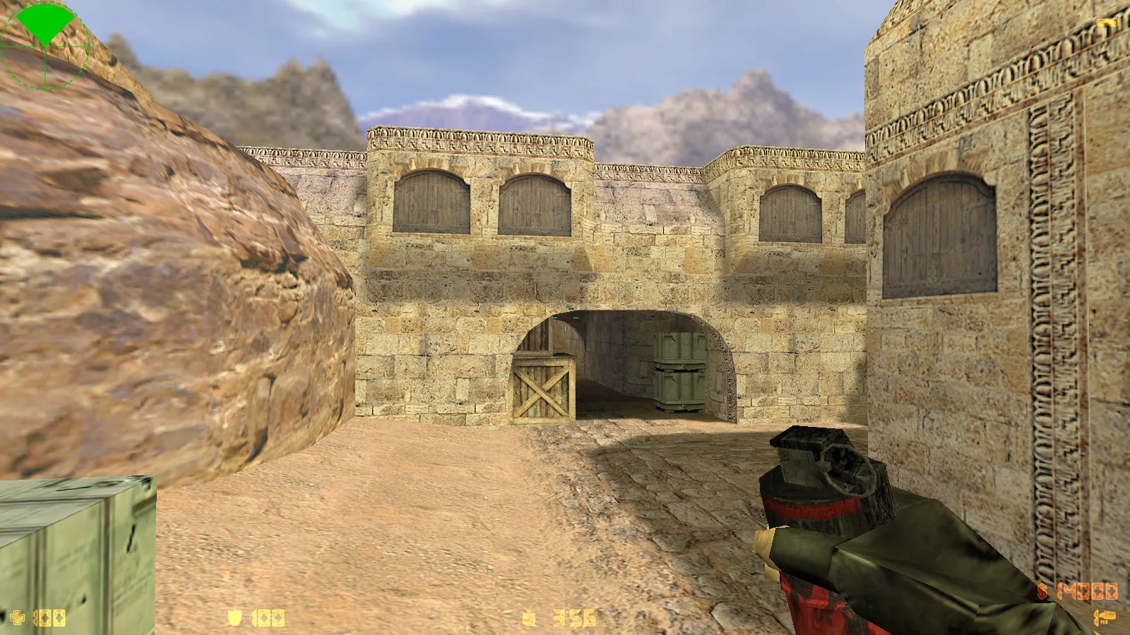 Скриншот  CS 1.6 от 4elobrek: блогерская сборка с 9 нововведениями, 25 скинами, красно/синими моделями и оптимизированным конфигом