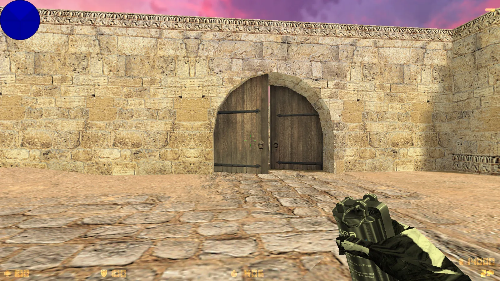 Скриншот  CS 1.6 от Clementine v1: блогерская сборка с 9 новшествами, оптимизированным конфигом, темной темой меню и новыми звуками