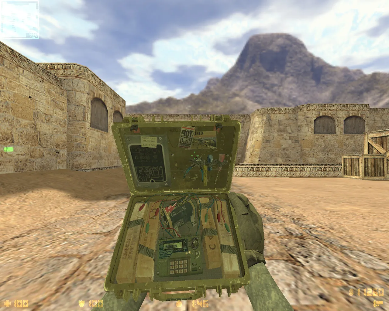 Скриншот  CS 1.6 Call Of Duty MW 2: тематический мод, темная тема, CoD MW2 модели, оптимизированный конфиг и стабильный запуск