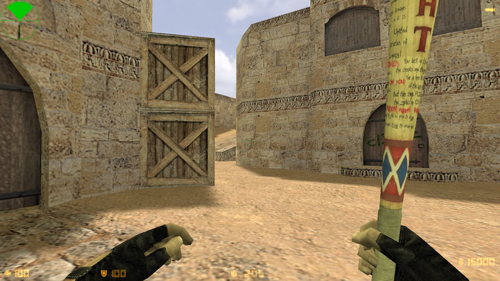 Скриншот CS 1.6 Cool HD: 10 обновлений, 30 скинов оружия, звуки и меню в HD стиле