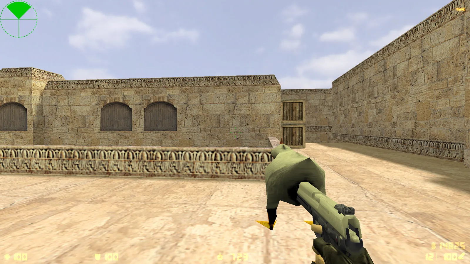 Скриншот  CS 1.6 Cool HD: 10 обновлений, 30 скинов оружия, звуки и меню в HD стиле