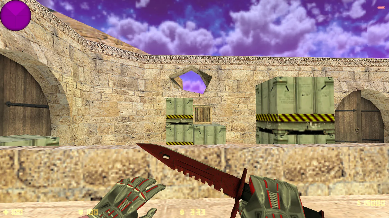 Скриншот CS 1.6 от CRONNN: сборка с 10 обновками, скины, тема меню, звуки, музыка, оптимизированный config.cfg