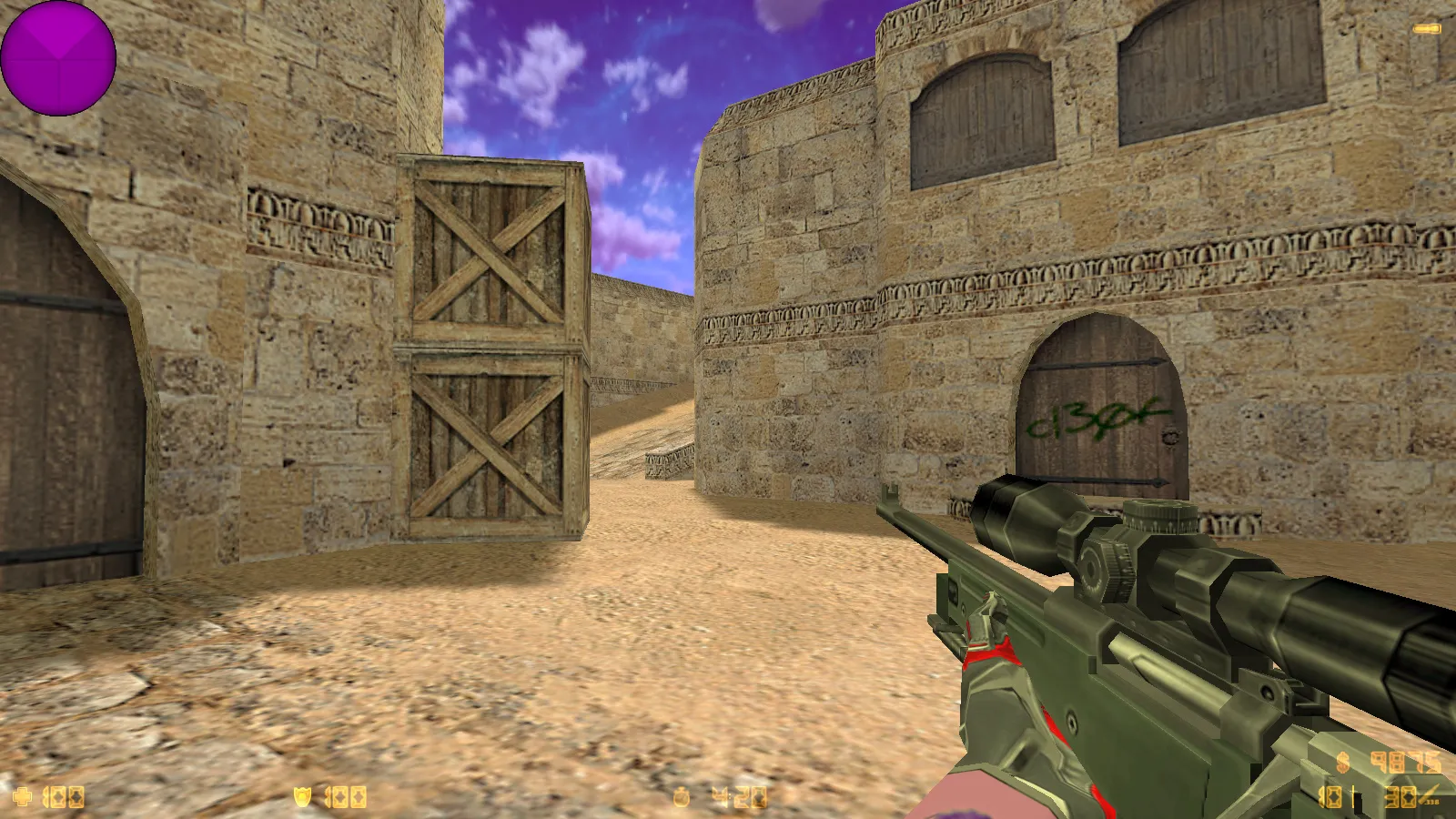 Скриншот  CS 1.6 от CRONNN: сборка с 10 обновками, скины, тема меню, звуки, музыка, оптимизированный config.cfg