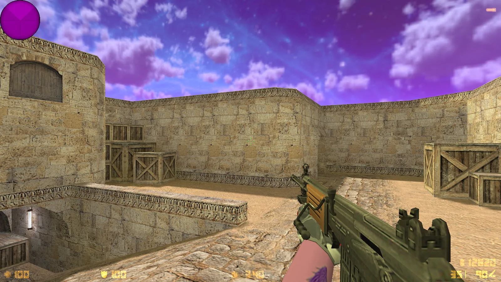 Скриншот  CS 1.6 от CRONNN: сборка с 10 обновками, скины, тема меню, звуки, музыка, оптимизированный config.cfg