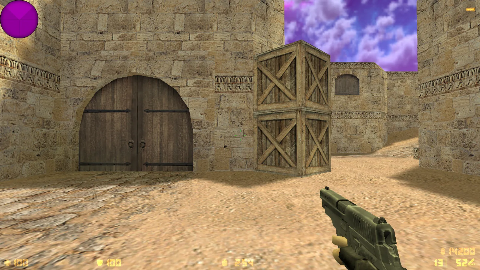 Скриншот  CS 1.6 от CRONNN: сборка с 10 обновками, скины, тема меню, звуки, музыка, оптимизированный config.cfg