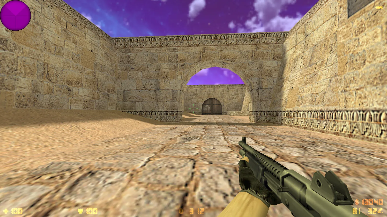 Скриншот  CS 1.6 от CRONNN: сборка с 10 обновками, скины, тема меню, звуки, музыка, оптимизированный config.cfg