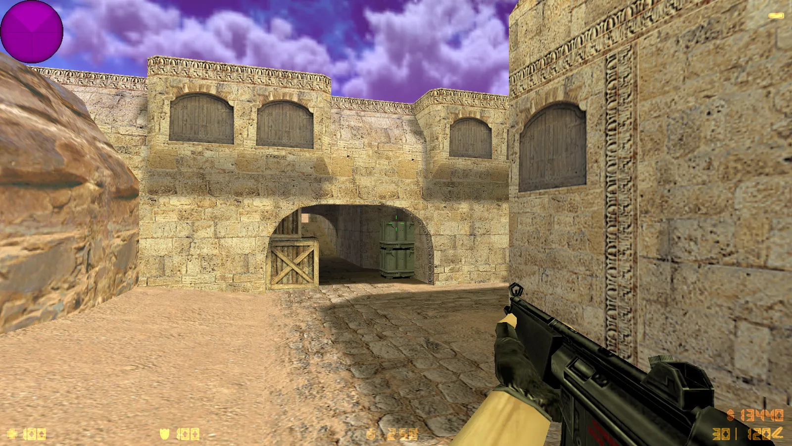 Скриншот  CS 1.6 от CRONNN: сборка с 10 обновками, скины, тема меню, звуки, музыка, оптимизированный config.cfg