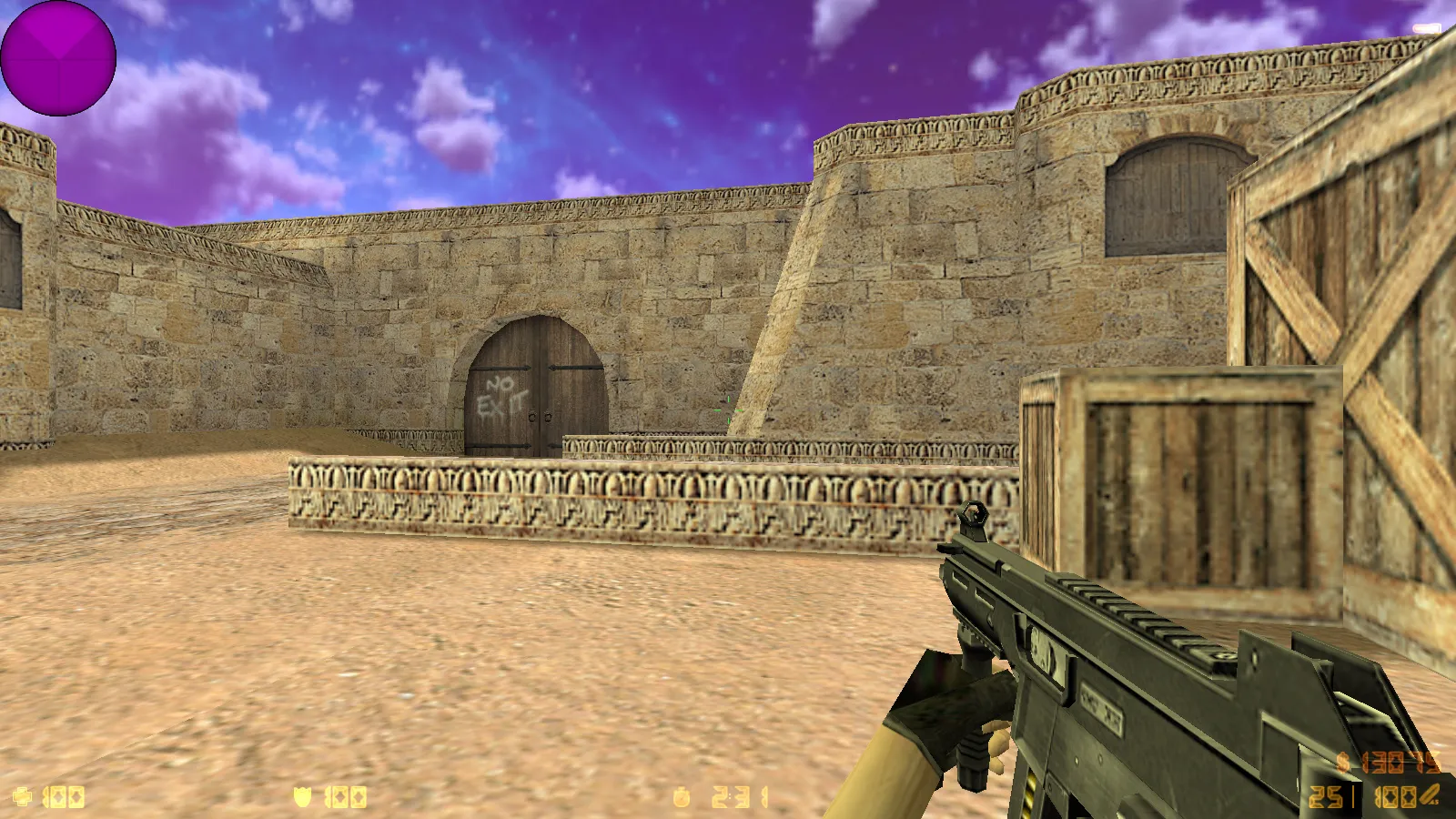 Скриншот  CS 1.6 от CRONNN: сборка с 10 обновками, скины, тема меню, звуки, музыка, оптимизированный config.cfg