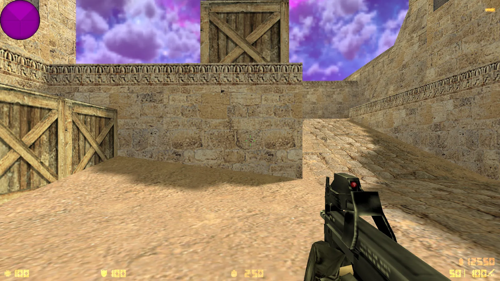 Скриншот  CS 1.6 от CRONNN: сборка с 10 обновками, скины, тема меню, звуки, музыка, оптимизированный config.cfg