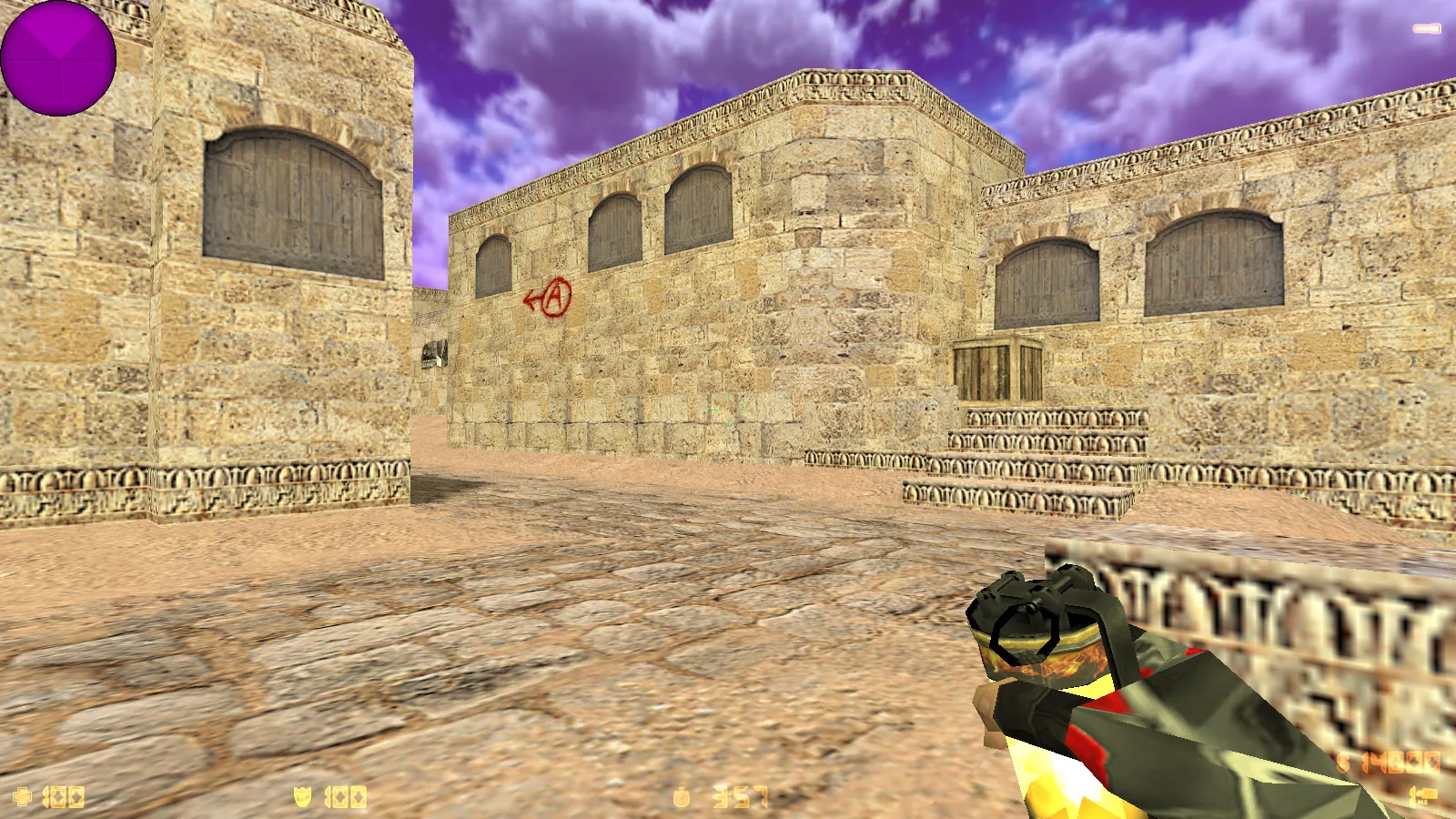 Скриншот  CS 1.6 от CRONNN: сборка с 10 обновками, скины, тема меню, звуки, музыка, оптимизированный config.cfg